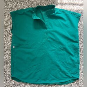 FIGS Hunter Green Rafaela Scrub Top